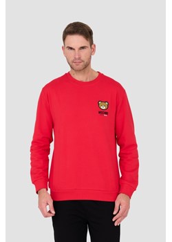 MOSCHINO Czerwona bluza, Wybierz rozmiar M ze sklepu outfit.pl w kategorii Bluzy męskie - zdjęcie 166213093