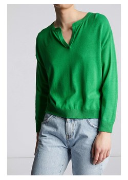 Rich &amp; Royal Sweter w kolorze zielonym ze sklepu Limango Polska w kategorii Swetry damskie - zdjęcie 166215602
