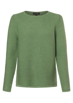 Franco Callegari Sweter damski Kobiety Bawełna zielony jednolity ze sklepu vangraaf w kategorii Swetry damskie - zdjęcie 166217663