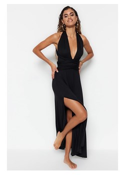 trendyol Sukienka w kolorze czarnym ze sklepu Limango Polska w kategorii Sukienki - zdjęcie 166221910