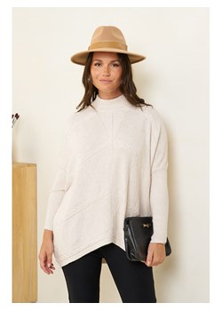 Curvy Lady Sweter w kolorze kremowym ze sklepu Limango Polska w kategorii Swetry damskie - zdjęcie 166229271