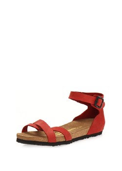 Comfortfusse Skórzane sandały w kolorze czerwonym ze sklepu Limango Polska w kategorii Sandały damskie - zdjęcie 166234234