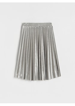 Reserved - Plisowana spódnica - jasnoszary ze sklepu Reserved w kategorii Spódnice dziewczęce - zdjęcie 166237684