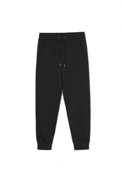 Cropp - Czarne dresowe joggery - czarny ze sklepu Cropp w kategorii Spodnie męskie - zdjęcie 166238823