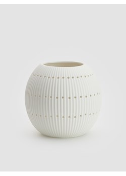 Reserved - Ceramiczny świecznik - biały ze sklepu Reserved w kategorii Świeczniki - zdjęcie 166238980