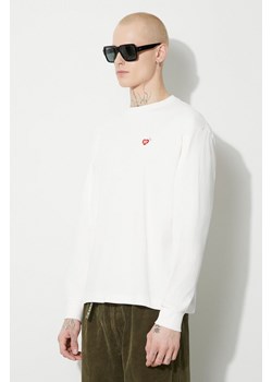 Human Made longsleeve bawełniany Graphic kolor biały z nadrukiem HM26CS009 ze sklepu PRM w kategorii T-shirty męskie - zdjęcie 166245930