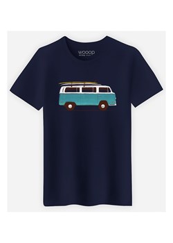 WOOOP Koszulka &quot;Blue Van&quot; w kolorze granatowym ze sklepu Limango Polska w kategorii T-shirty męskie - zdjęcie 166247482