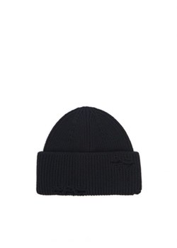 Cropp - Czarna czapka dockerka - czarny ze sklepu Cropp w kategorii Czapki zimowe damskie - zdjęcie 166257391