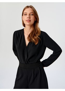 Sinsay - Koszulowe body - czarny ze sklepu Sinsay w kategorii Bluzki damskie - zdjęcie 166258053