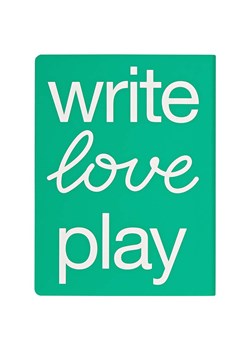 Nuuna notatnik Write Love Play ze sklepu ANSWEAR.com w kategorii Akcesoria biurowe - zdjęcie 166259242