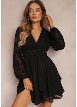 Czarna Sukienka Maerista ze sklepu Renee odzież w kategorii Sukienki - zdjęcie 166260274
