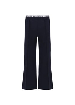 Tommy Hilfiger Spodnie MONOTYPE TAPE WIDE LEG SWEATPANT | Regular Fit ze sklepu Gomez Fashion Store w kategorii Spodnie dziewczęce - zdjęcie 166261623