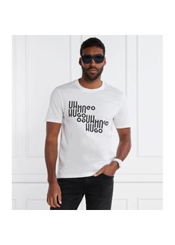 HUGO T-shirt Davalon | Regular Fit ze sklepu Gomez Fashion Store w kategorii T-shirty męskie - zdjęcie 166261701