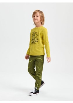 Sinsay - Spodnie dresowe jogger - khaki ze sklepu Sinsay w kategorii Spodnie chłopięce - zdjęcie 166266712