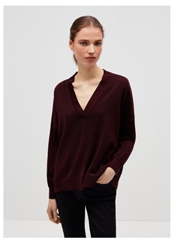 STEFANEL Sweter w kolorze bordowym ze sklepu Limango Polska w kategorii Swetry damskie - zdjęcie 166270422