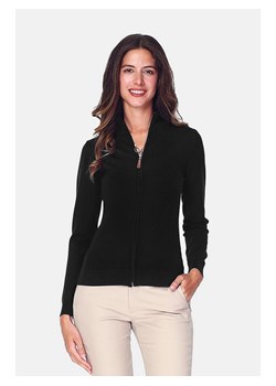 ASSUILI Kardigan w kolorze czarnym ze sklepu Limango Polska w kategorii Swetry damskie - zdjęcie 166270573
