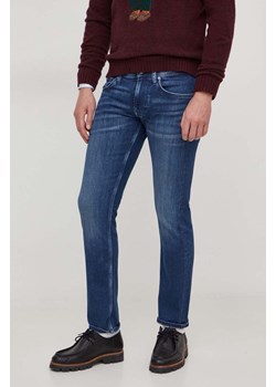 Pepe Jeans jeansy męskie kolor granatowy ze sklepu ANSWEAR.com w kategorii Jeansy męskie - zdjęcie 166272292