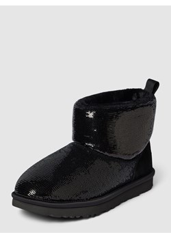 Buty z naszywką z logo model ‘CLASSIC MINI MIRROR’ ze sklepu Peek&Cloppenburg  w kategorii Śniegowce damskie - zdjęcie 166275093