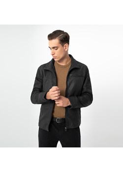 Męska kurtka z miękkiej skóry czarna ze sklepu WITTCHEN w kategorii Kurtki męskie - zdjęcie 166278724