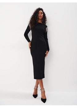 Mohito - Swetrowa sukienka midi - czarny ze sklepu Mohito w kategorii Sukienki - zdjęcie 166279622