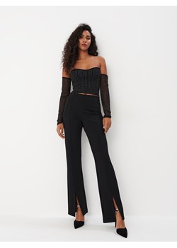 Mohito - Eleganckie spodnie - czarny ze sklepu Mohito w kategorii Spodnie damskie - zdjęcie 166279781