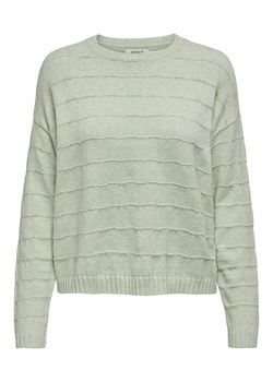 ONLY Sweter &quot;Katia&quot; w kolorze zielonym ze sklepu Limango Polska w kategorii Swetry damskie - zdjęcie 166281443