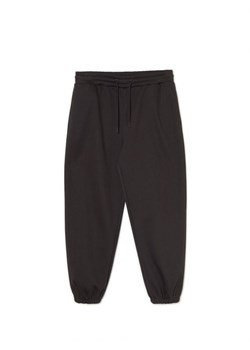 Cropp - Czarne dresowe joggery - czarny ze sklepu Cropp w kategorii Spodnie męskie - zdjęcie 166281644