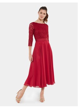 Swing Sukienka koktajlowa 77761710 Czerwony Regular Fit ze sklepu MODIVO w kategorii Sukienki - zdjęcie 166284890
