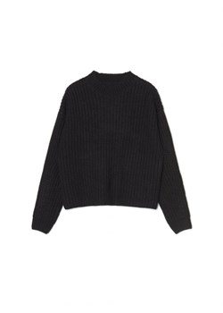 Cropp - Czarny sweter basic - czarny ze sklepu Cropp w kategorii Swetry damskie - zdjęcie 166285471