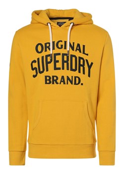 Superdry Męska bluza z kapturem Mężczyźni Bawełna kukurydziany jednolity ze sklepu vangraaf w kategorii Bluzy męskie - zdjęcie 166285831