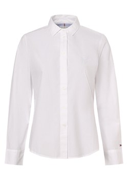 Tommy Hilfiger Bluzka damska Kobiety Bawełna biały jednolity ze sklepu vangraaf w kategorii Koszule damskie - zdjęcie 166285880