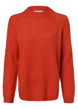 Msch Copenhagen Sweter damski z dodatkiem alpaki Kobiety Sztuczne włókno czerwony marmurkowy ze sklepu vangraaf w kategorii Swetry damskie - zdjęcie 166285931
