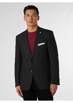 Andrew James New York Marynarka męska Mężczyźni Regular Fit granatowy marmurkowy ze sklepu vangraaf w kategorii Marynarki męskie - zdjęcie 166285952