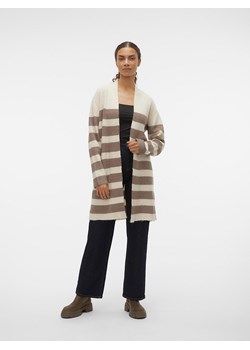 Vero Moda Kardigan w kolorze szarobrązowo-beżowym ze sklepu Limango Polska w kategorii Swetry damskie - zdjęcie 166287511