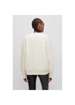 HUGO Wełniany sweter Sesamia | Oversize fit ze sklepu Gomez Fashion Store w kategorii Swetry damskie - zdjęcie 166293691