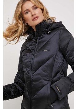 Calvin Klein kurtka damska kolor czarny zimowa ze sklepu ANSWEAR.com w kategorii Kurtki damskie - zdjęcie 166294483