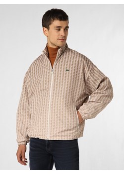 Lacoste Kurtka męska Mężczyźni Sztuczne włókno beżowy wzorzysty ze sklepu vangraaf w kategorii Bluzy męskie - zdjęcie 166295261