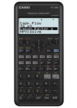 Kalkulator Finansowy CASIO FC-100V-2 ze sklepu happytime.com.pl w kategorii Akcesoria biurowe - zdjęcie 166295683