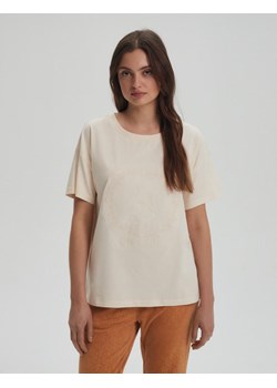 Koszulka VINUES Kremowy XS ze sklepu Diverse w kategorii Bluzki damskie - zdjęcie 166298594