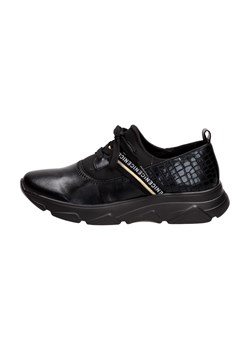 Czarne sneakersy damskie, półbuty Jezzi 2061-2 ze sklepu suzana.pl w kategorii Buty sportowe damskie - zdjęcie 166306022
