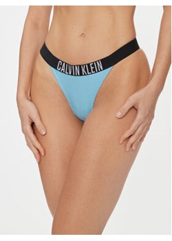 Calvin Klein Swimwear Dół od bikini KW0KW02019 Czarny ze sklepu MODIVO w kategorii Stroje kąpielowe - zdjęcie 166313474