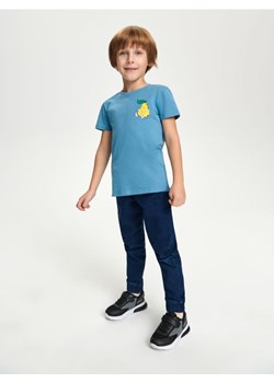 Sinsay - Koszulka z nadrukiem - niebieski ze sklepu Sinsay w kategorii T-shirty chłopięce - zdjęcie 166316094