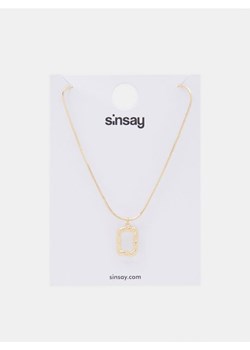 Sinsay - Naszyjnik - złoty ze sklepu Sinsay w kategorii Naszyjniki - zdjęcie 166316464