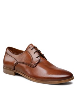 Półbuty Salamander Willson 31-63001-07 Cognac ze sklepu eobuwie.pl w kategorii Buty eleganckie męskie - zdjęcie 166321351