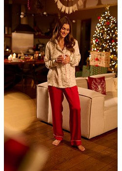 Długie spodnie od piżamy Jolly Holly XS ze sklepu NAOKO w kategorii Piżamy damskie - zdjęcie 166361053