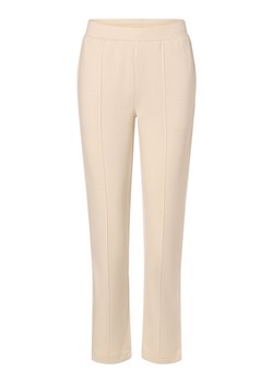 Marie Lund Damskie spodnie dresowe Kobiety Sztuczne włókno écru jednolity ze sklepu vangraaf w kategorii Spodnie damskie - zdjęcie 166368240