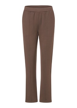 Marie Lund Damskie spodnie dresowe Kobiety Sztuczne włókno brązowy jednolity ze sklepu vangraaf w kategorii Spodnie damskie - zdjęcie 166368241