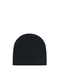 Cropp - Czarna dzianinowa czapka - czarny ze sklepu Cropp w kategorii Czapki zimowe męskie - zdjęcie 166369371