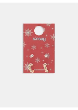Sinsay - Kolczyki 2 pack - złoty ze sklepu Sinsay w kategorii Kolczyki - zdjęcie 166370230