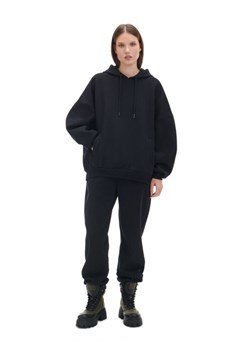 Cropp - Czarna bluza basic z kapturem - czarny ze sklepu Cropp w kategorii Bluzy damskie - zdjęcie 166374232